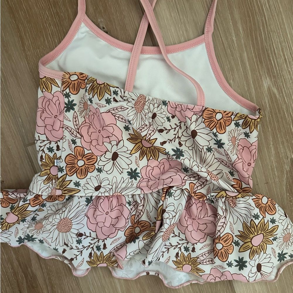 Caden Lane 2 Piece Tankini Swim 4T - Picture 3 of 4